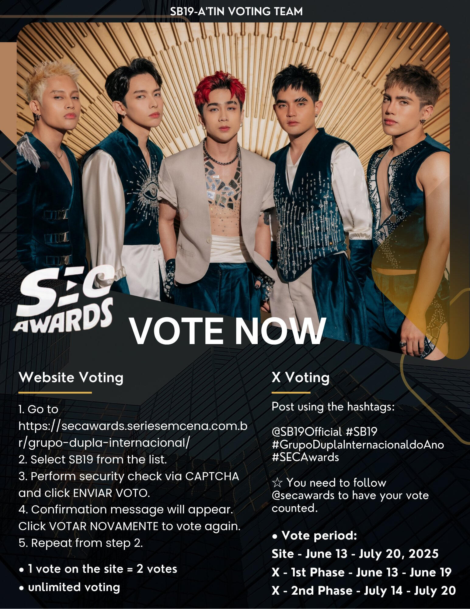 SECAwards 2025 Voting Instructions