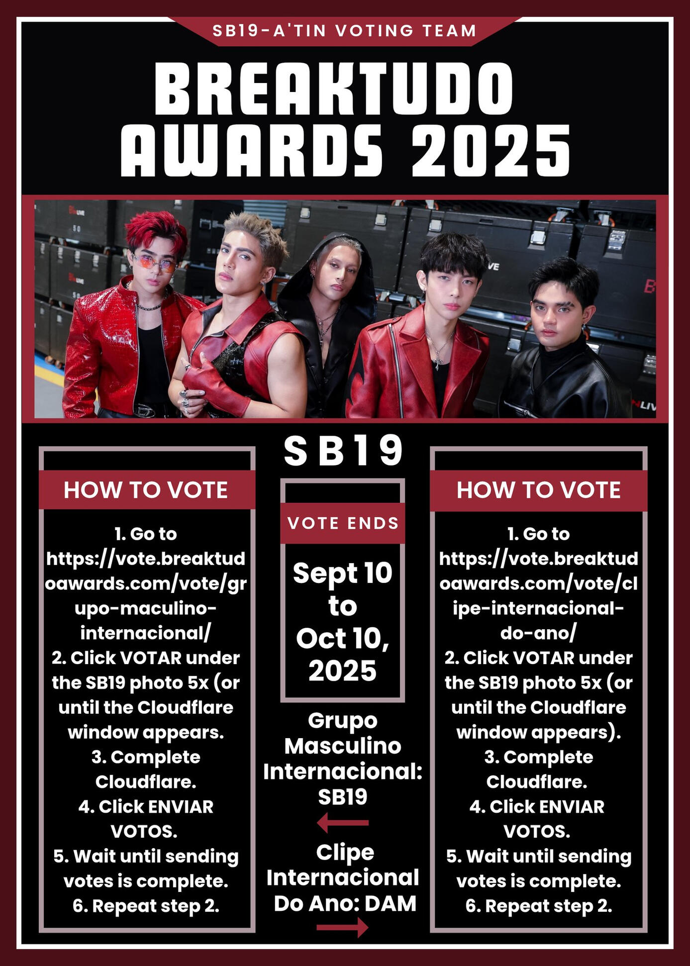 SECAwards 2025 Voting Instructions
